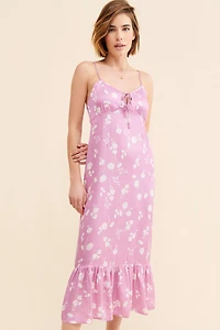 Saltwater Luxe Floral Cami Midi Dress