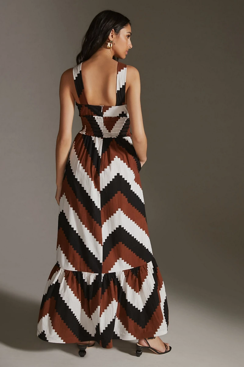 Plenty by Tracy Reese Printed Halter Maxi Dress