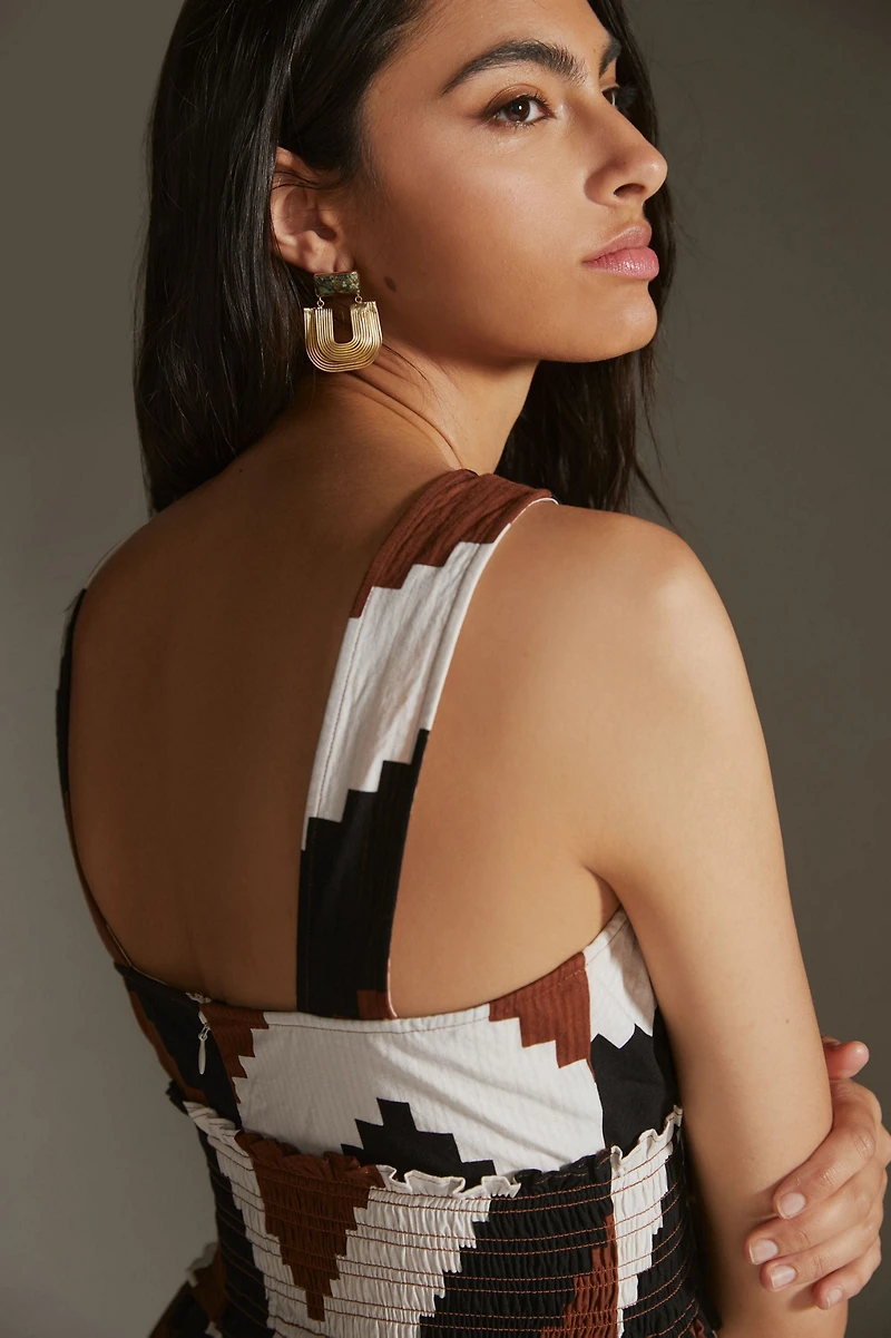 Plenty by Tracy Reese Printed Halter Maxi Dress