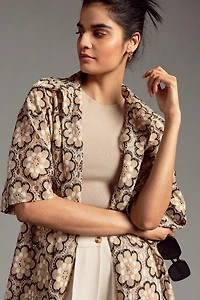 Amadi Floral Fringe Duster
