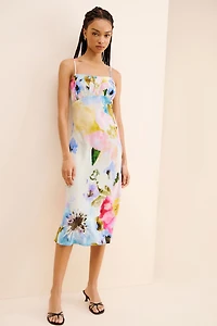 Conditions Apply Floral Slip Dress