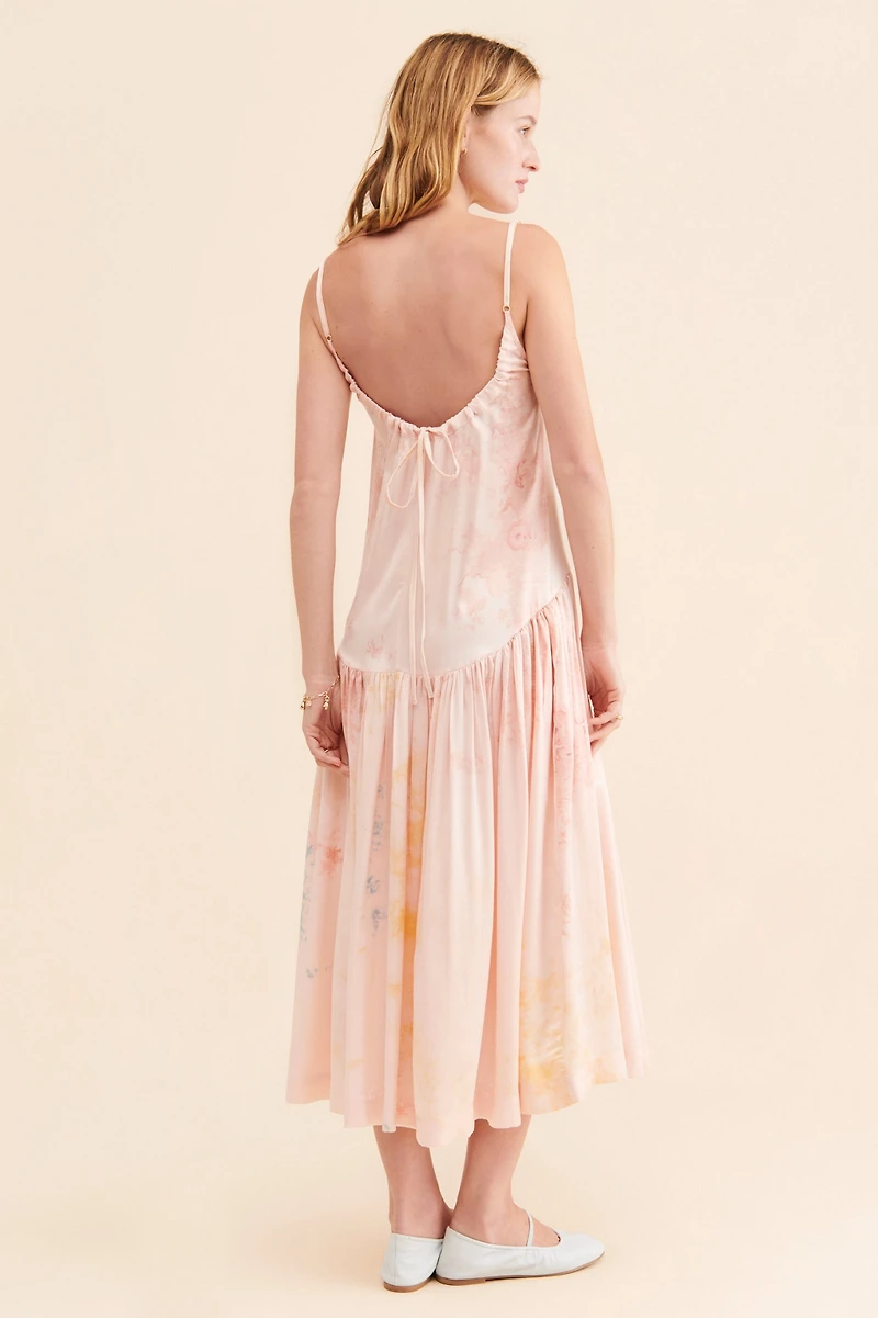 Laude the Label Portrait Silk Dress
