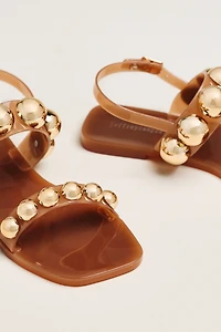 Jeffrey Campbell Gum Drop Studded Jelly Sandals