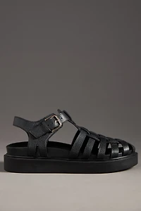 By Anthropologie Footbed Fisherman Flats