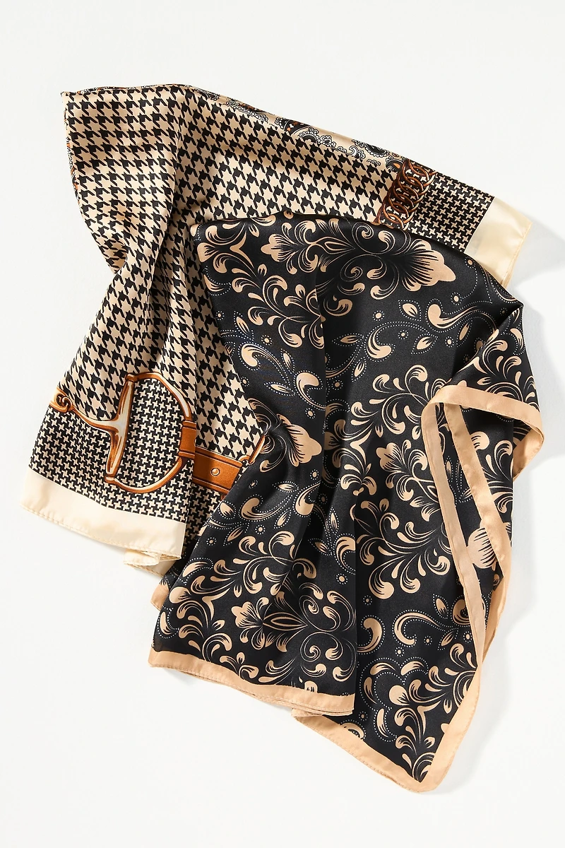 Patterned Hair Scarves