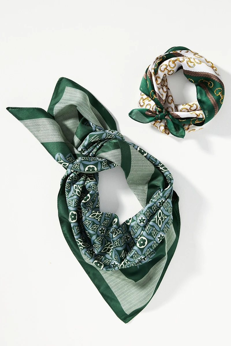 Patterned Hair Scarves