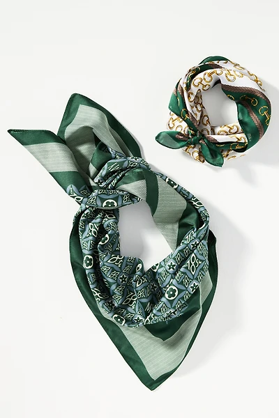 Patterned Hair Scarves