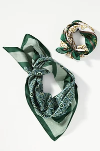 Patterned Hair Scarves