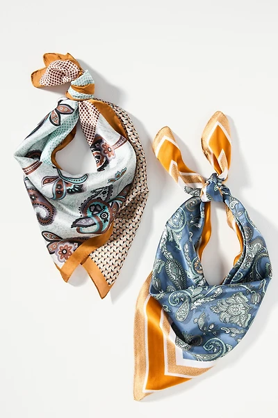 Patterned Hair Scarves
