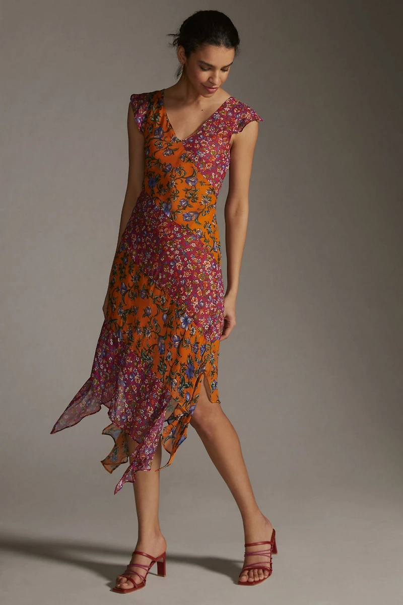 Hanky-Hem Midi Dress