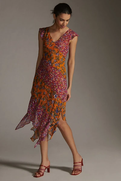 Hanky-Hem Midi Dress