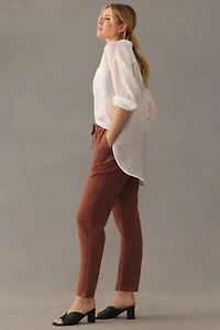 Pilcro Linen Drawstring Pants