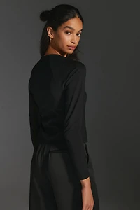 Maeve Ponte Corset Top