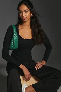 Maeve Ponte Corset Top