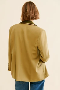 FRENCHMAUVE Isaac Layered Blazer