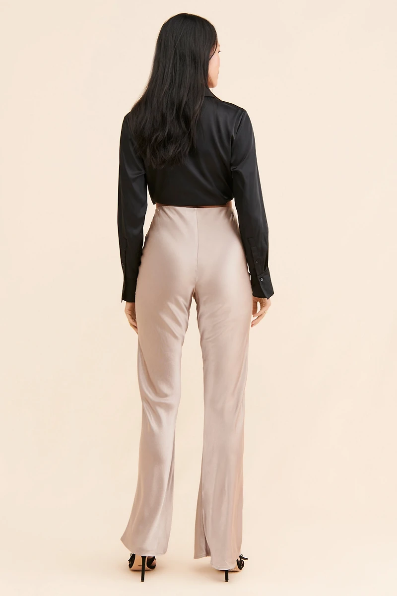 Sophie Rue Satin Bell Pants