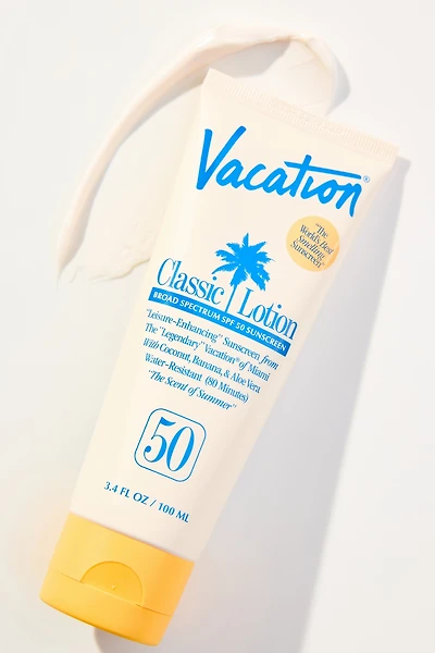 Vacation® Classic Lotion SPF 50 Sunscreen