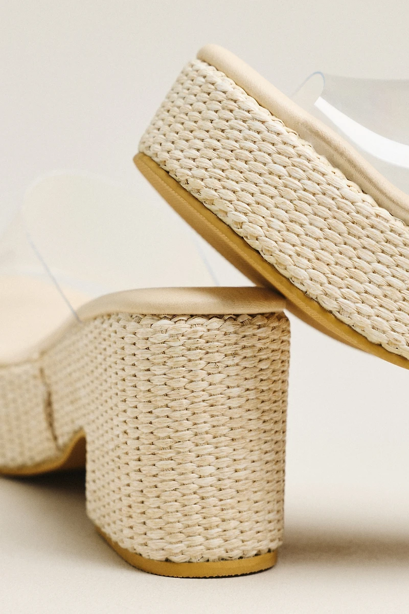 Matisse Exclusive Terry Platform Heeled Sandals