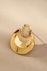 Luv Aj Pavé Doorknock Earrings