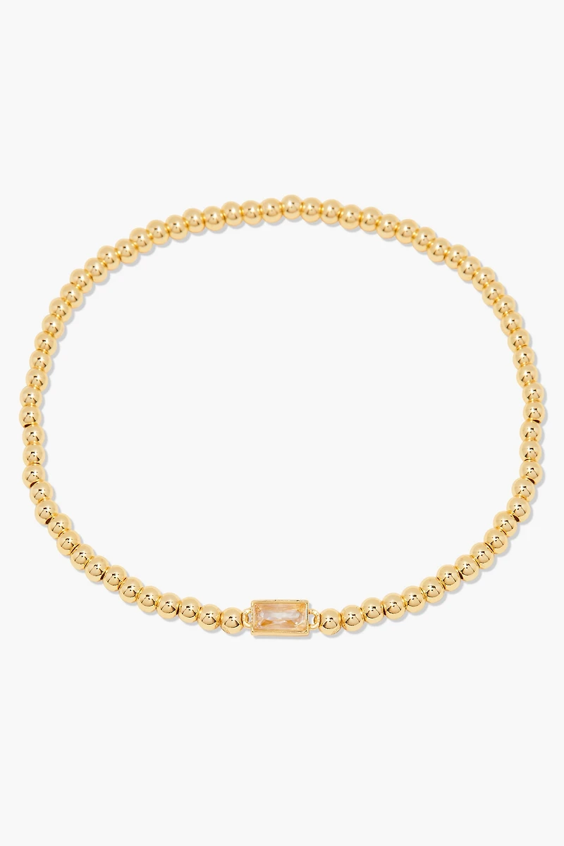 Brook & York Custom Birthstone Beaded Stretch Bracelet