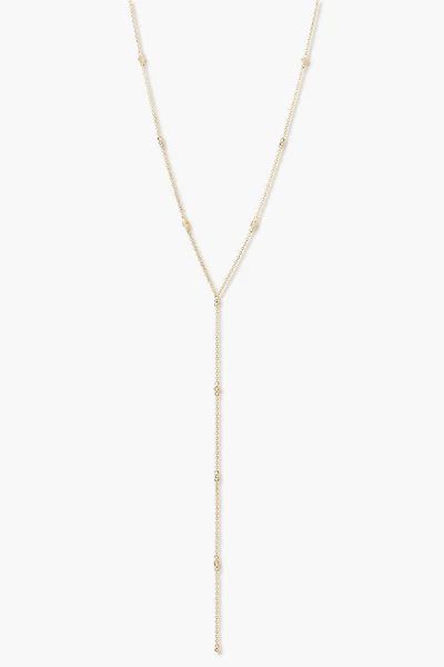 Brook & York Lariat Vermeil Necklace