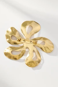 Studded Flower Brooch