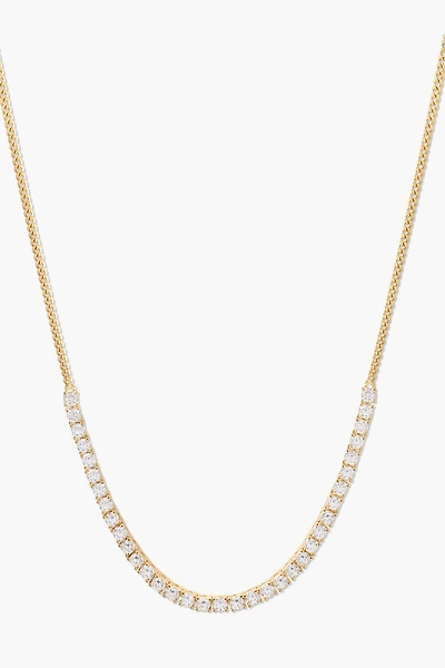 Brook & York Vermeil Half Tennis Chain Necklace