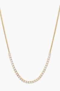 Brook & York Vermeil Half Tennis Chain Necklace