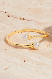 Brook & York Pearl Twist Ring