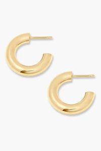 Brook & York Sleek Vermeil Hoop Earrings