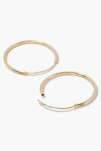 Brook & York Classic Vermeil Endless Hoops