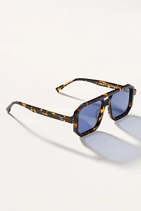 I-SEA Ellie Square Aviator Sunglasses