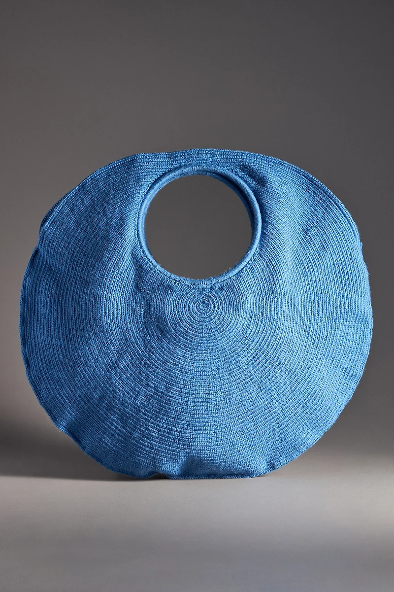 Soraya Hennessy Round Crochet Shoulder Bag