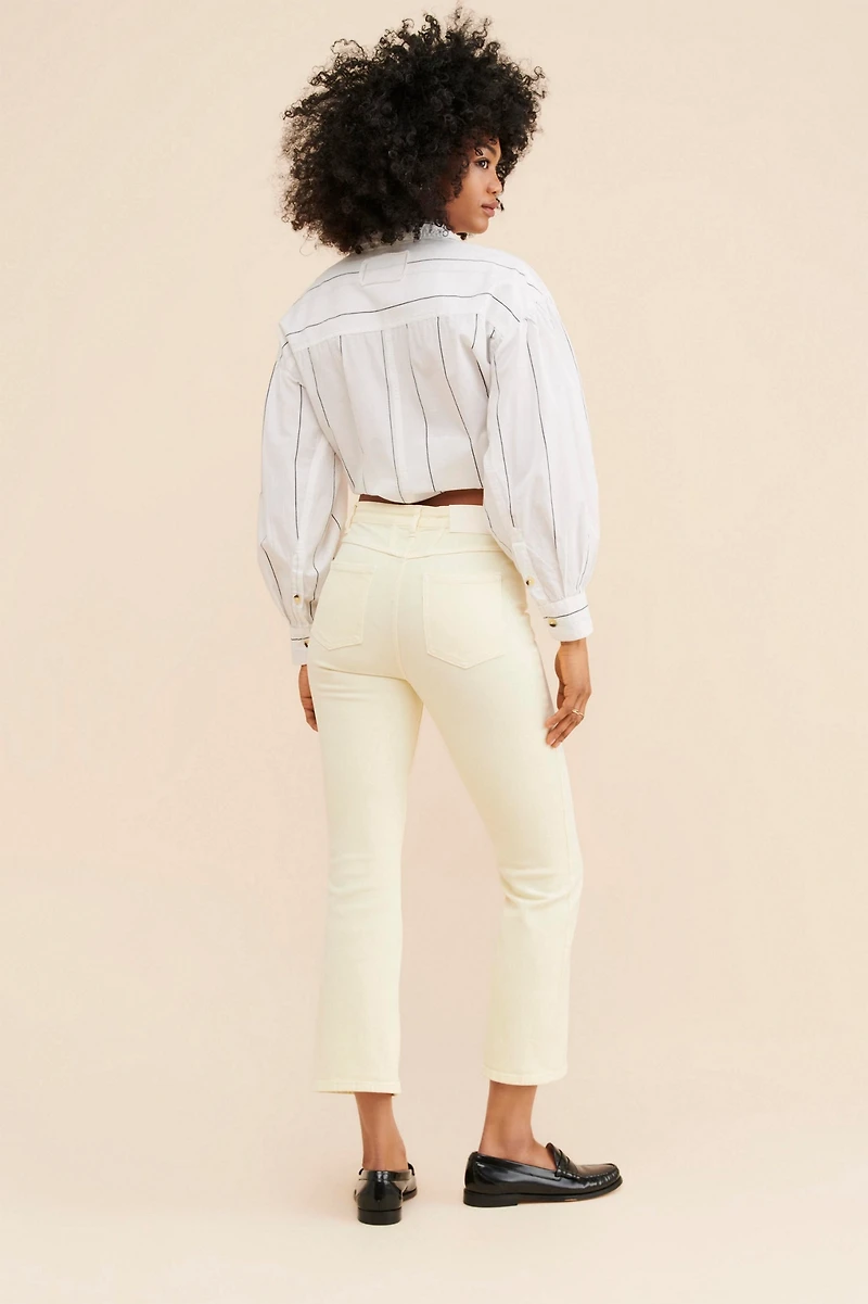 Closed Hi-Sun Crop Flare Jeans
