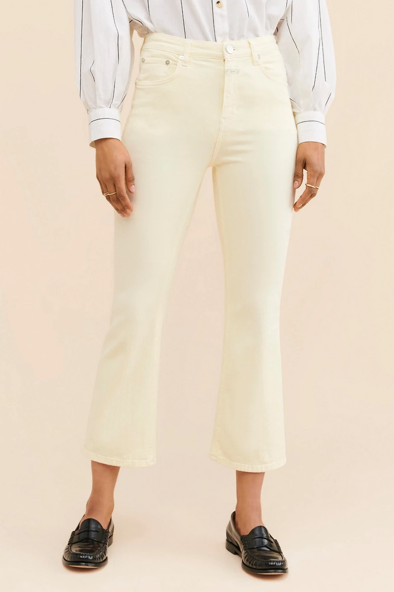 Closed Hi-Sun Crop Flare Jeans