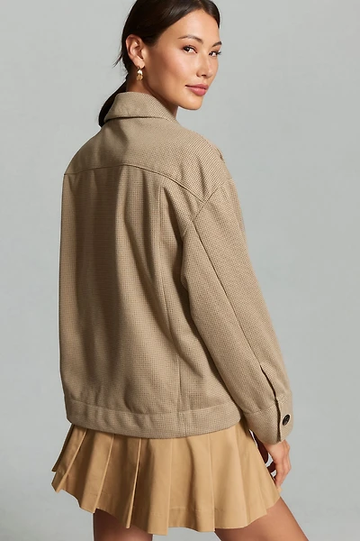 Maeve Knit Trucker Jacket