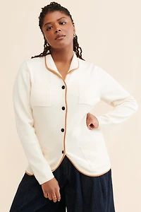 FRENCHMAUVE Amy Knit Cardigan