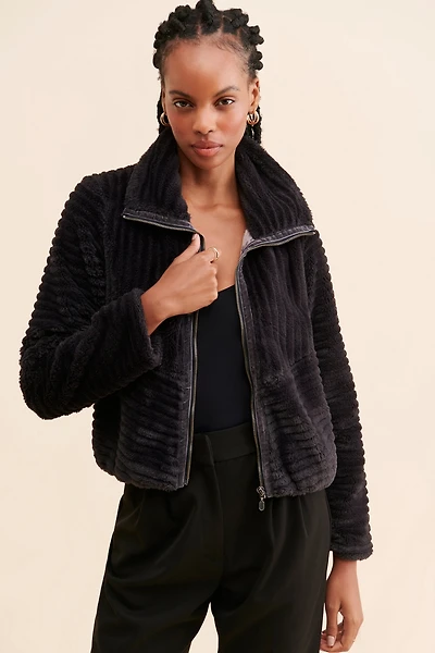 Natasha Faux-Fur Jacket