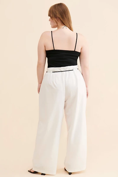 Eloquii Mia Tailored Wide-Leg Pants