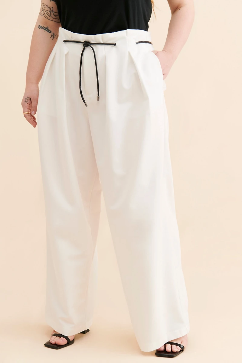 Eloquii Mia Tailored Wide-Leg Pants