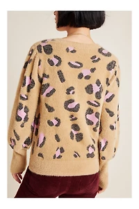 Dolan Nina Leopard Sweater