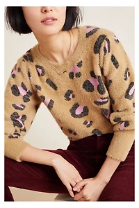 Dolan Nina Leopard Sweater