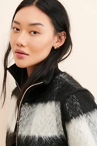 NVLT Brushed Buffalo Plaid Coat