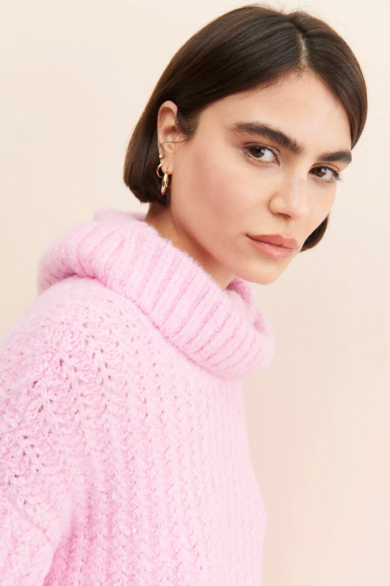 Maeve Turtleneck Pullover Sweater