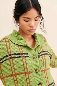 Callahan Bonnie Plaid Cardigan