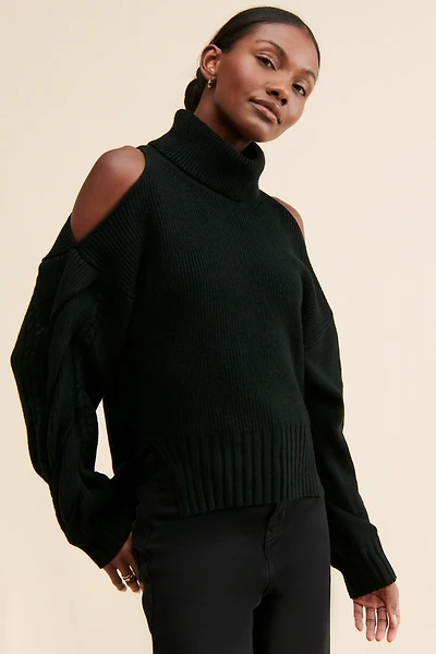 ASTR the Label Ariella Cut Out Sweater