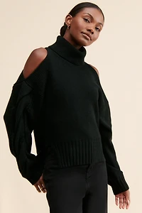 ASTR the Label Ariella Cut Out Sweater