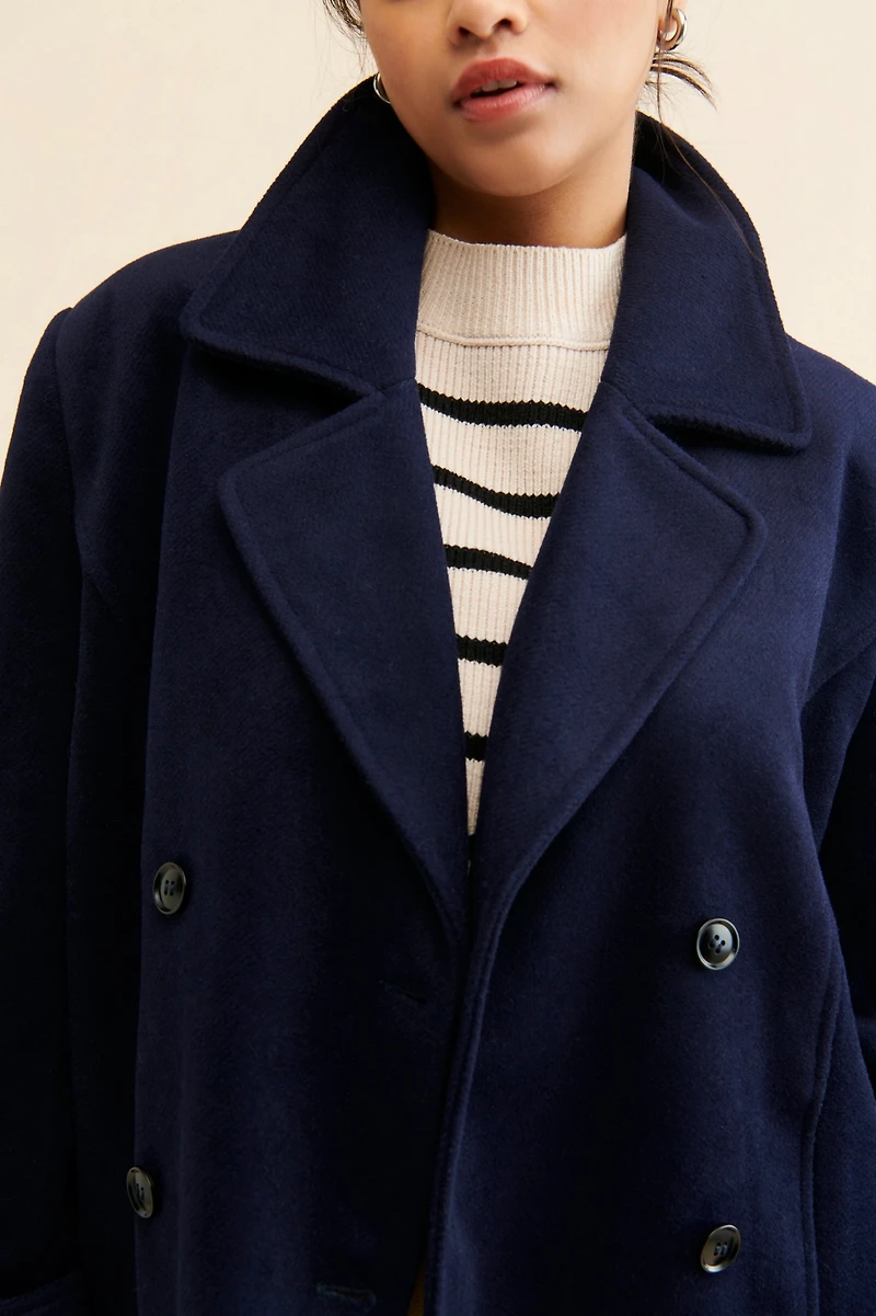 Moon River Double Button Coat