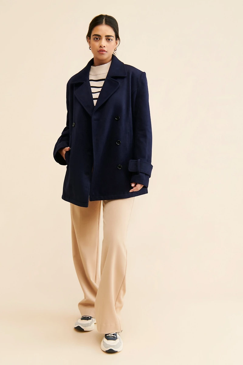 Moon River Double Button Coat