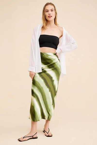 4th & Reckless Willow Satin Skirt
